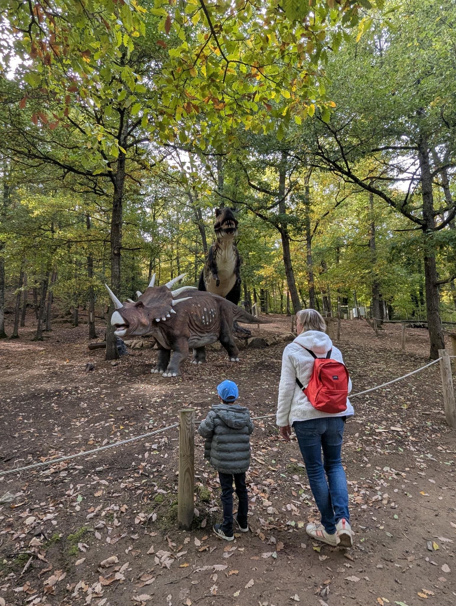 Un dinosaure du parcours Voyage dans les Ères